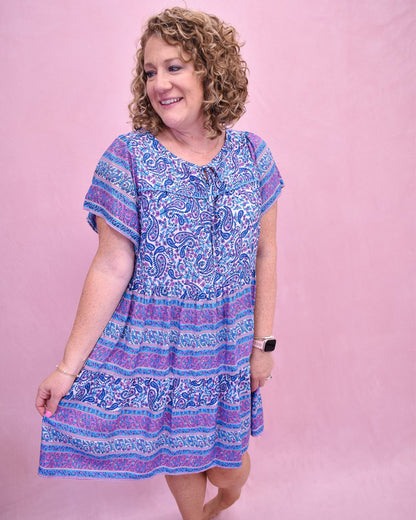Gate To My Heart Paisley Dress - The Southern Loft