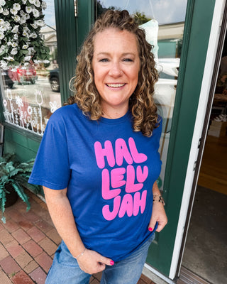 Hallelujah Puff Graphic Tee - The Southern Loft