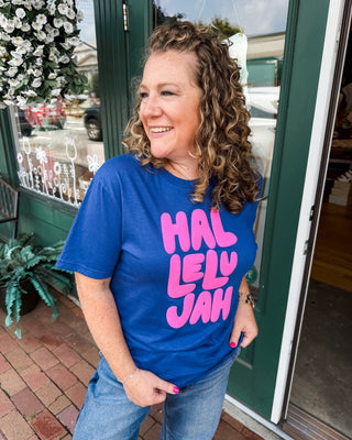 Hallelujah Puff Graphic Tee - The Southern Loft