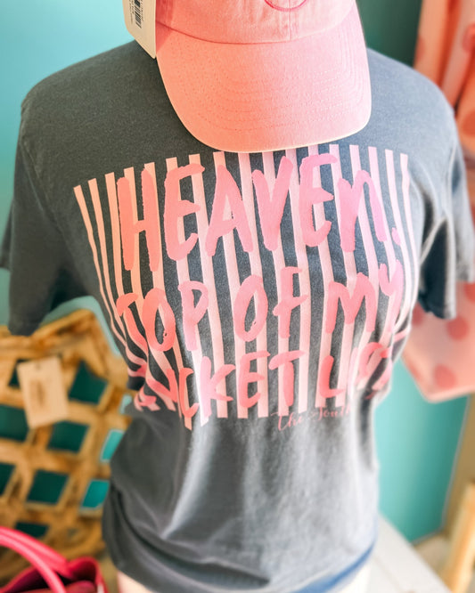 Heaven is at the Top | A Preppy Graphic Tee - The Southern Loft
