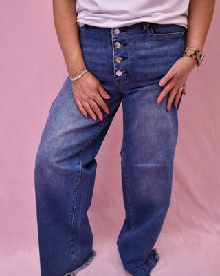 Judy Blue Trouser Back Pocket Jeans - The Southern Loft