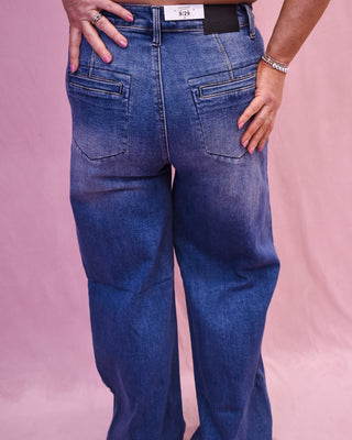 Judy Blue Trouser Back Pocket Jeans - The Southern Loft