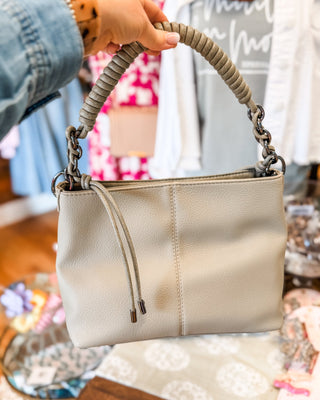 June Chain Detail Satchel/Crossbody Bag - The Southern Loft