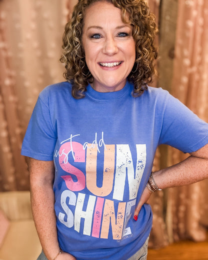 Just Add Sunshine Graphic Tee - The Southern Loft