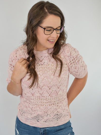 Just My Type Knit Sweater Top - The Southern Loft
