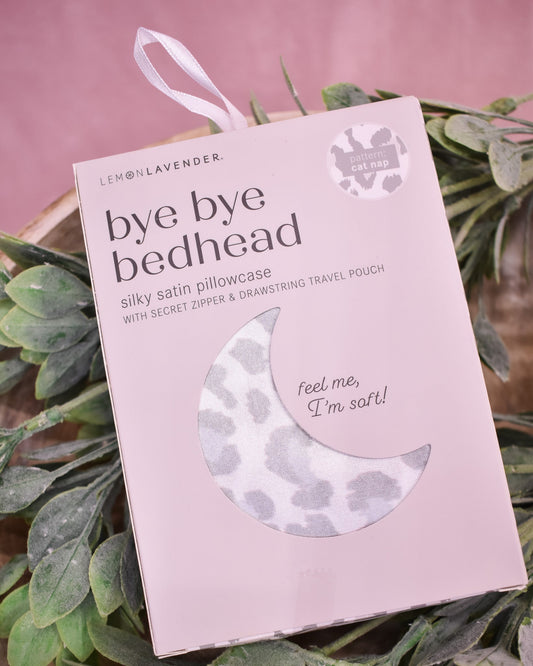 LL Bye Bye Bedhead Satin Pillowcase - The Southern Loft