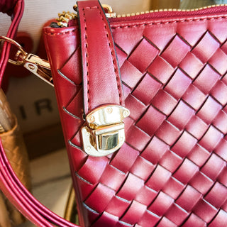 Looking Out Woven Large Crossbody - The Southern Loft