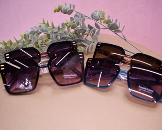 Lucy Oversize Square Sunglasses - The Southern Loft