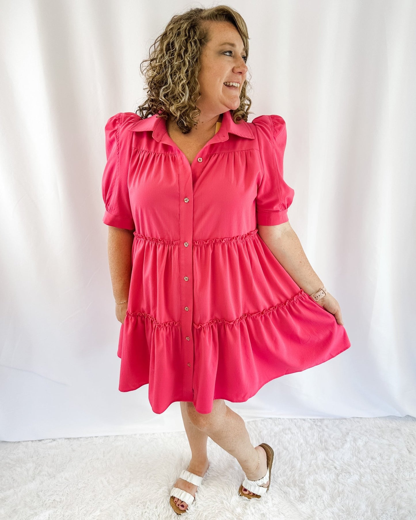 Make You Miss Me Mini Dress - The Southern Loft