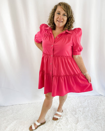 Make You Miss Me Mini Dress - The Southern Loft