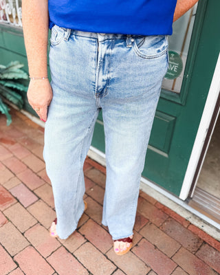 Mica Festival Super High-Rise Wide Leg Jeans - The Southern Loft