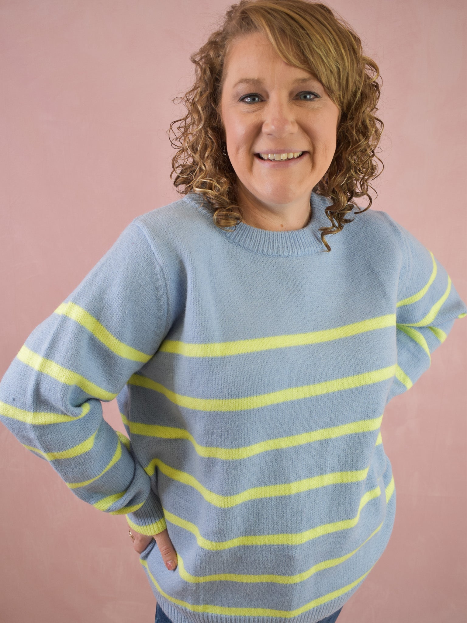 One Thing At A Time Stripe Sweater - The Southern Loft