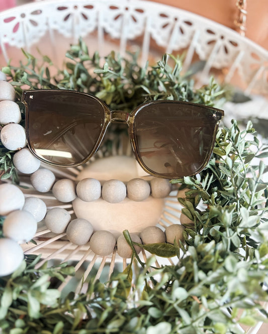 Oversized Acetate Sunglasses - The Southern Loft