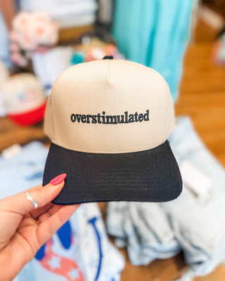 Overstimulated Snapback Canvas Hat - The Southern Loft
