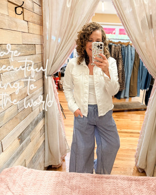 Pretty Stripes Wide Leg Pants - The Southern Loft