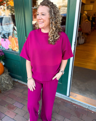 Put Together Ribbed Top + Pants Casual Set - The Southern Loft