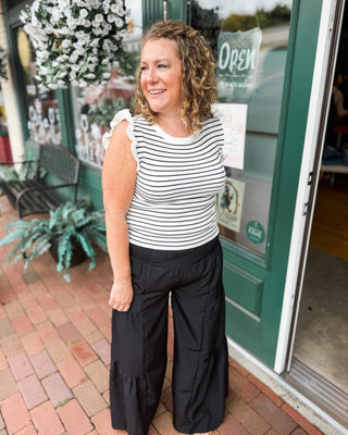 Ruffle Me Pretty Tiered Pull-On Pants - The Southern Loft