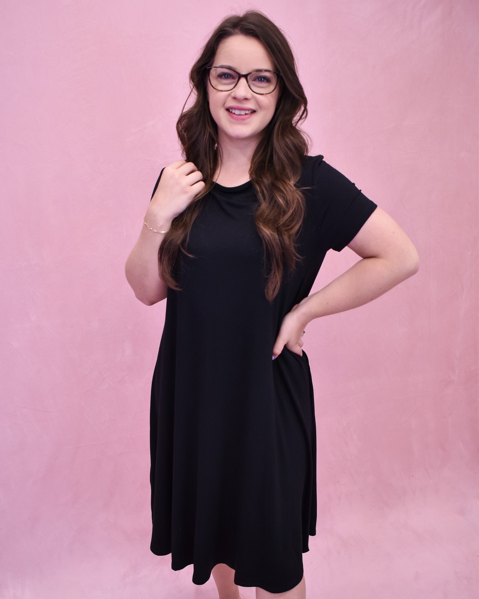 Simply Basic Casual Midi Dress - The Southern Loft