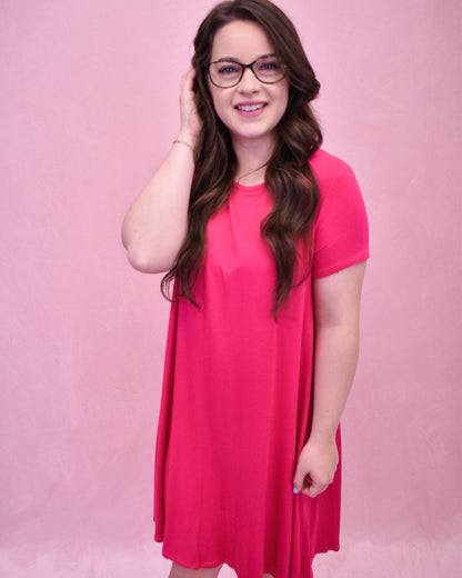 Simply Basic Casual Midi Dress - The Southern Loft