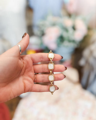Sparkle Square Toggle Glitter Bracelet - The Southern Loft