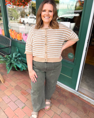 Square Patch Pocket Ankle Barrel Jeans - The Southern Loft