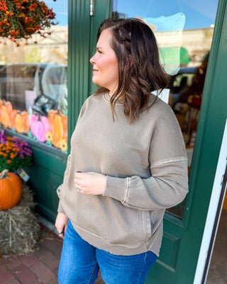 Sunday Ease Oversized Fleece Pullover - The Southern Loft