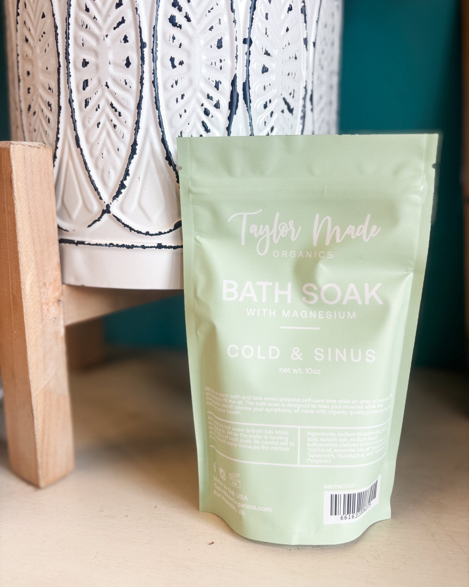 Taylor Made Organics - Essential Oil Bath Soaks - The Southern Loft