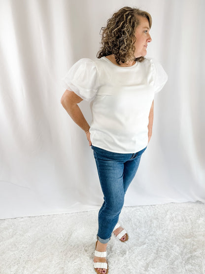 The Best Part Puff Sleeve Top - The Southern Loft