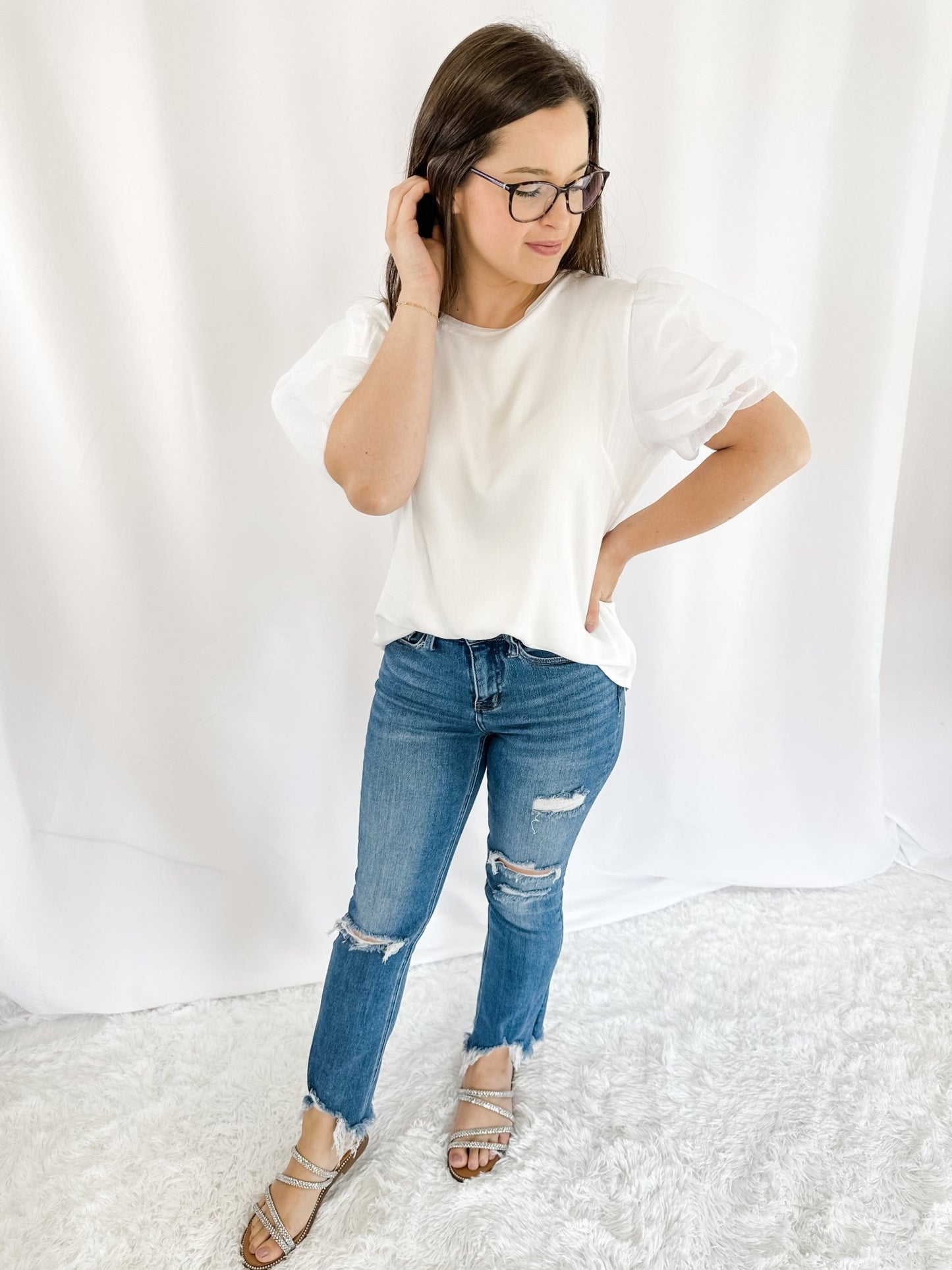 The Best Part Puff Sleeve Top - The Southern Loft