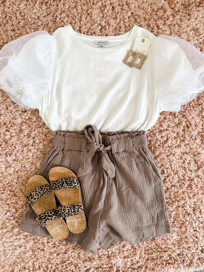 The Best Part Puff Sleeve Top - The Southern Loft