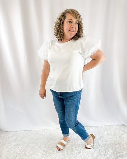 The Best Part Puff Sleeve Top - The Southern Loft