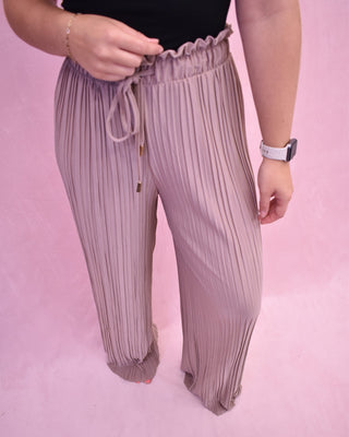 The Sofia Pleated Palazzo Pants - The Southern Loft