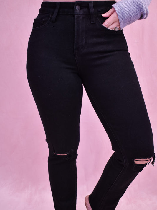 Vervet Crop Slim Straight Jeans - The Southern Loft
