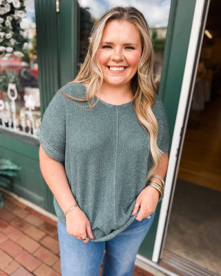 Wishful Weekend Center Seam Top - The Southern Loft