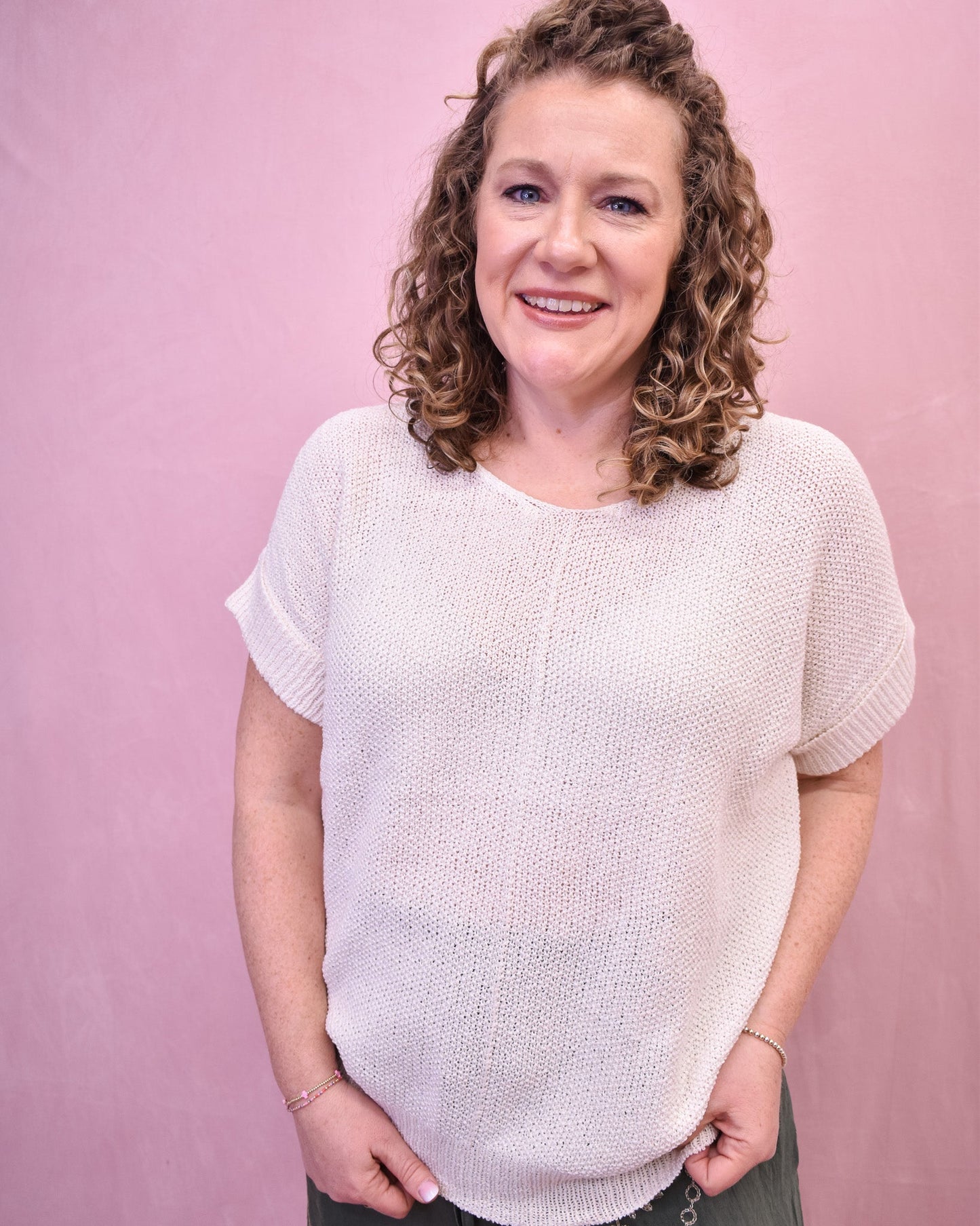 Wishful Weekend Center Seam Top - The Southern Loft