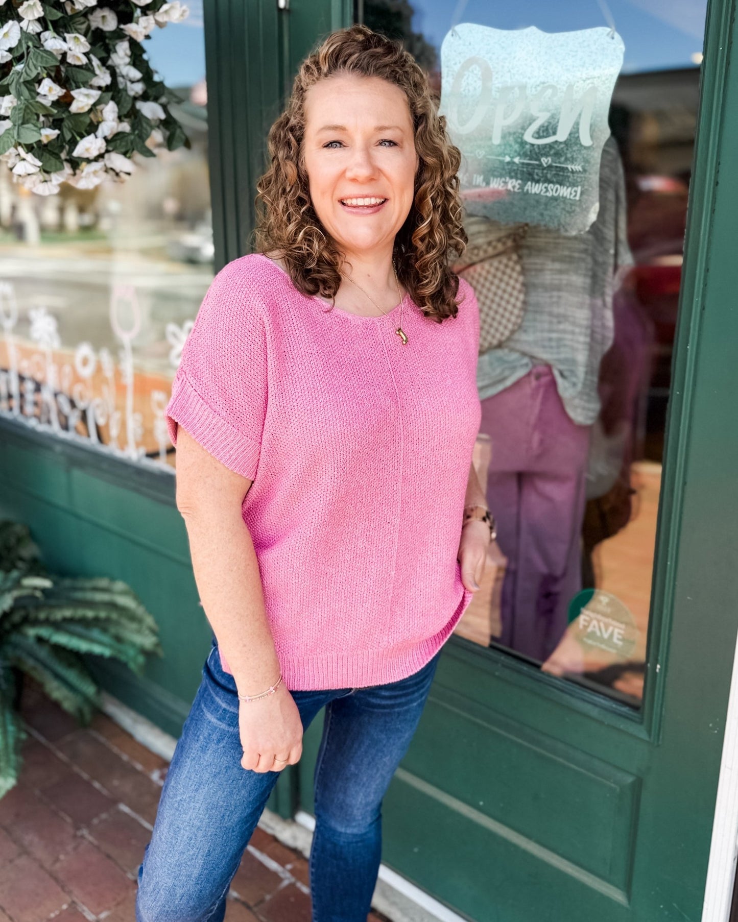 Wishful Weekend Center Seam Top - The Southern Loft