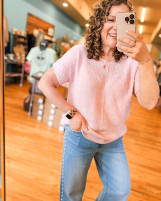 Wishful Weekend Center Seam Top - The Southern Loft