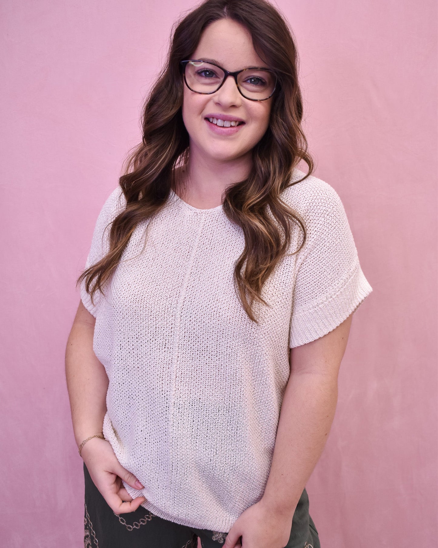 Wishful Weekend Center Seam Top - The Southern Loft