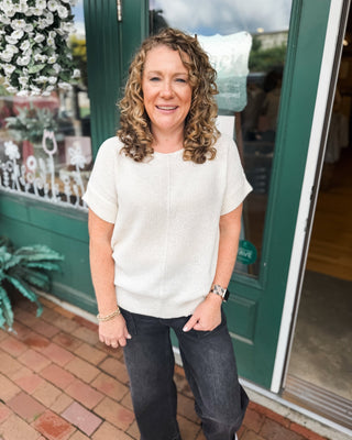 Wishful Weekend Center Seam Top - The Southern Loft