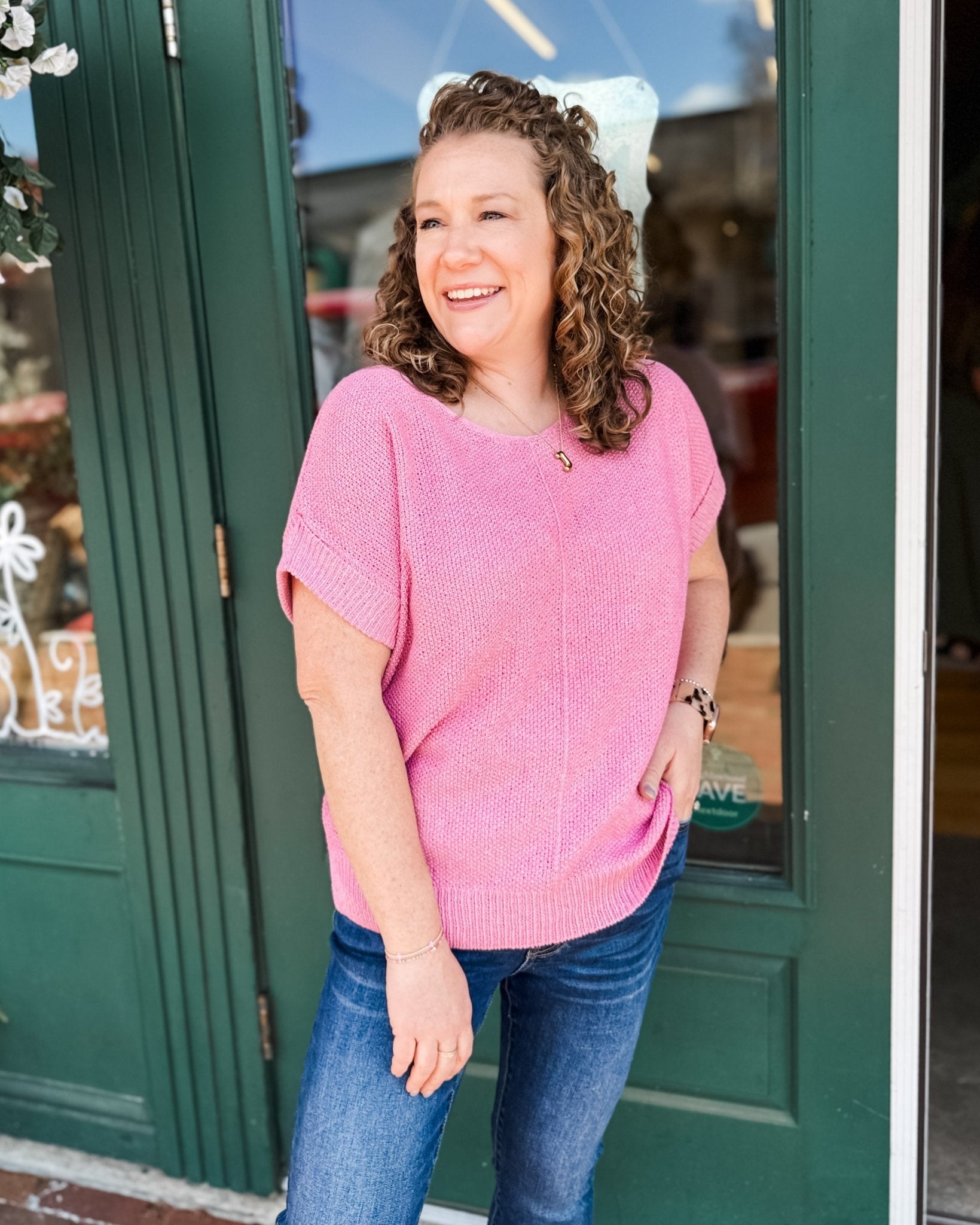Wishful Weekend Center Seam Top - The Southern Loft