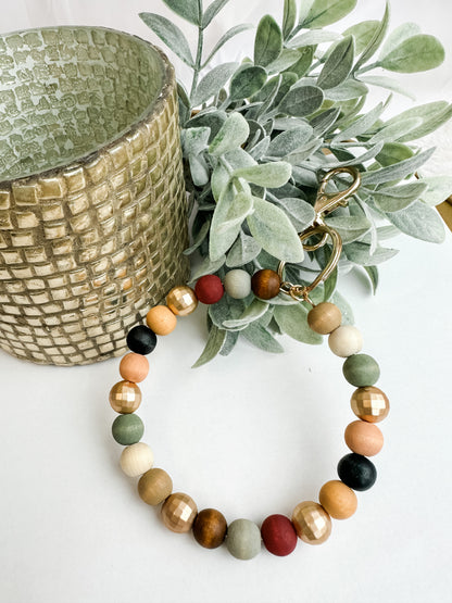 Beaded Bangle Keychain