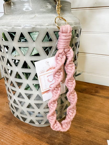 Spiral Wristlet Keychain