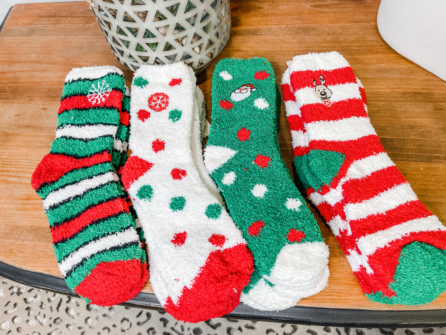 Soft Crew Christmas Socks