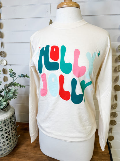 Let's Be Holly Jolly Graphic Tee