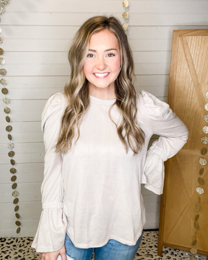 Before You Know It Puff Sleeve Top