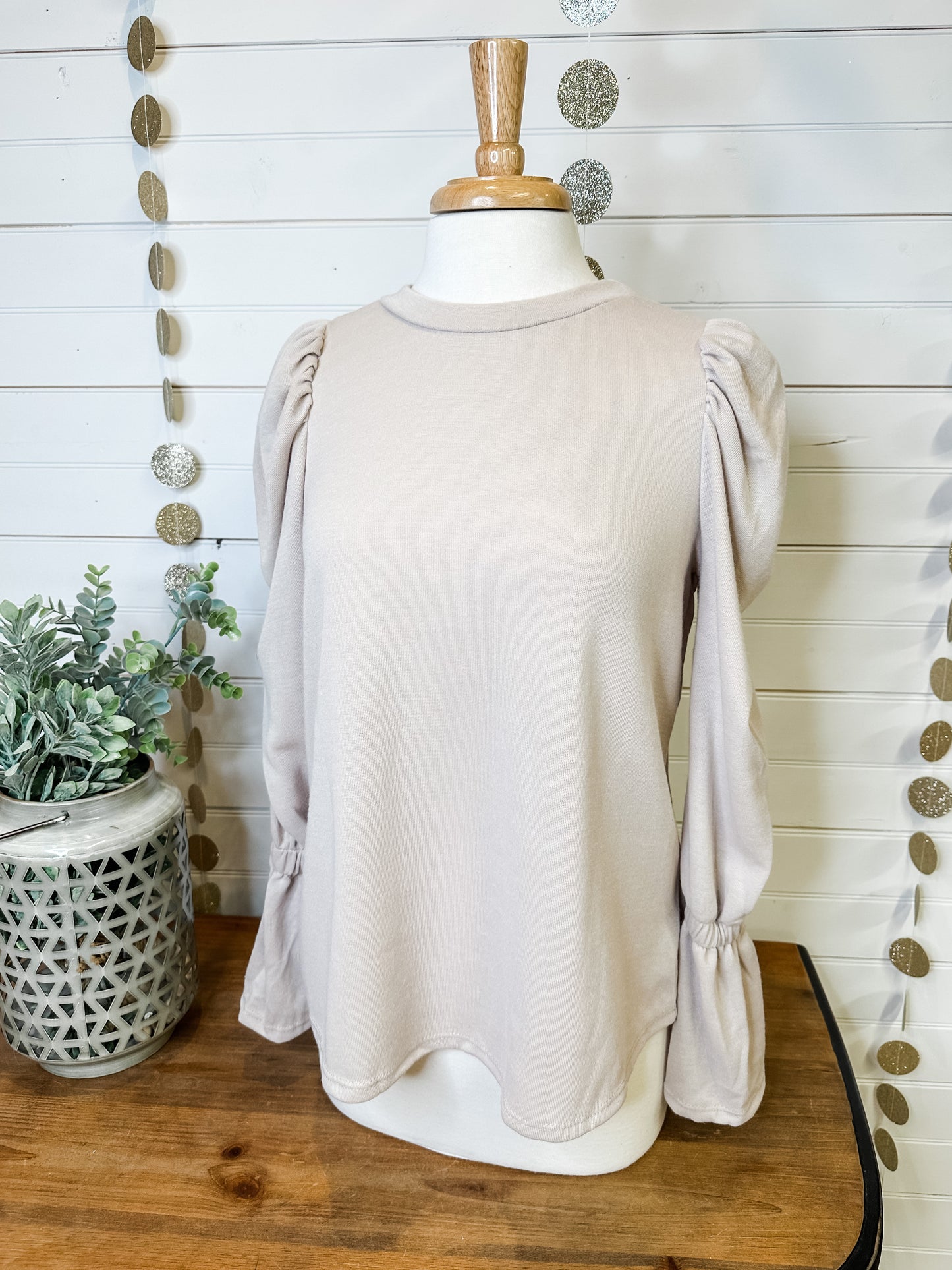 Before You Know It Puff Sleeve Top