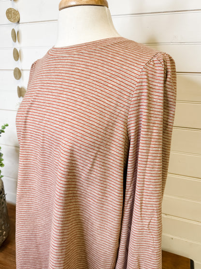 Make It Known Stripe Top