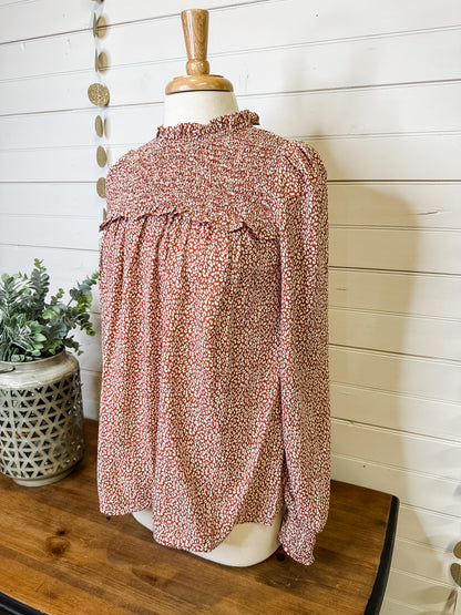 Mad About You Smocked Top