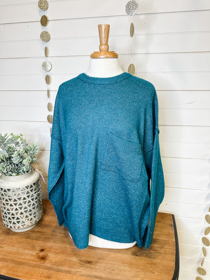 Everlasting Hope Raw Hem Sweater