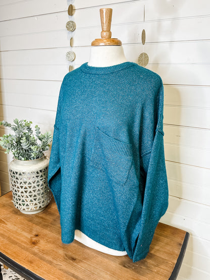 Everlasting Hope Raw Hem Sweater